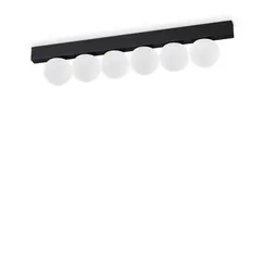 LED Плафон BINOMIO LED PL6 NERO 313290 Ideal Lux | Osvetlenieto.bg