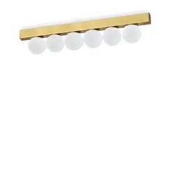 LED Плафон BINOMIO LED PL6 OTTONE 328263 Ideal Lux | Osvetlenieto.bg