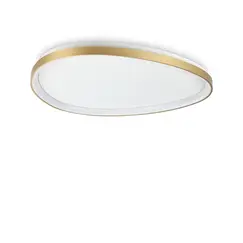LED Плафон GEMINI PL D081 DALI/PUSH OTTONE 3000K 329260 Ideal Lux | Osvetlenieto.bg