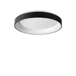 LED Плафон ZIGGY PL D080 NERO 321615 Ideal Lux | Osvetlenieto.bg