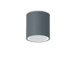 Външен плафон TECHO PL1 D09 ROUND ANTRACITE 318110 Ideal Lux 1xGU10 IP54 | Osvetlenieto.bg