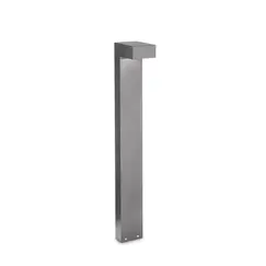 Градинска лампа SIRIO PT1 H80 GRIGIO 246963 Ideal Lux 1xGX53 IP65 | Osvetlenieto.bg