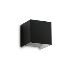 LED Фасаден аплик ATOM AP D10 NERO 3000K 313450 Ideal Lux  IP54 | Osvetlenieto.bg