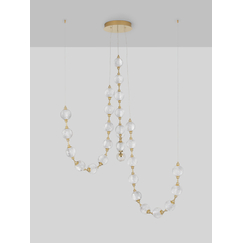 LED Полилей BRILLANTE 9695201 NovaLuce 134W 3200K Triac Dimmable | Osvetlenieto.bg
