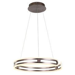 LED Полилей Kiara MD17016002-1E COFFE Italux | Osvetlenieto.bg