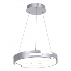 LED Полилей Velar MD16003097-1B SILVER Italux | Osvetlenieto.bg