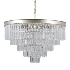 Полилей Verdes PND-44372-11-CHMP-GLD Italux | Osvetlenieto.bg