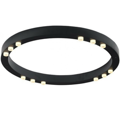 LED Модерен плафон MAGNETO JNAC36LED65BK Aca Lighting 36W 3000K 3240 lm | Osvetlenieto.bg