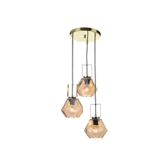 Полилей DIAMONDRA V371483PA Aca Lighting 3xE27 | Osvetlenieto.bg