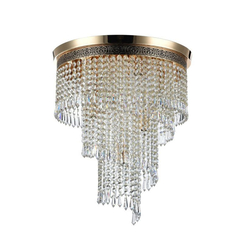Кристален плафон Cascade Maytoni DIA522-CL-07-G 7xE14 | Osvetlenieto.bg