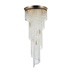 Кристален полилей Cascade Maytoni DIA522-CL-12-G 12xE14 | Osvetlenieto.bg