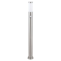 Градински стълб със сензор за движение Inox torch 8268 Rabalux 1xE27 | Osvetlenieto.bg