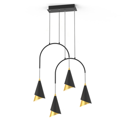 LED полилей Raalto PND-433128-4 Italux | Osvetlenieto.bg