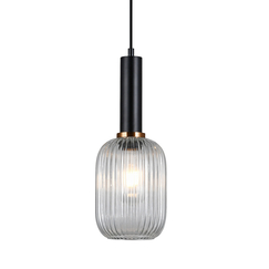 Полилей Antiola PND-5588-1M-BK+CL Italux | Osvetlenieto.bg
