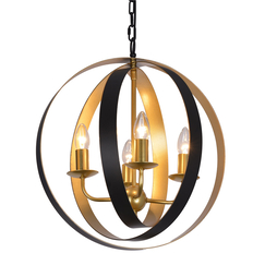 Полилей Kaia MD-BR16079-D4-B/G Italux | Osvetlenieto.bg