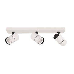 Троен бял спот Laconi SPL-2813-3B-WH 3xGU10 Italux | Osvetlenieto.bg