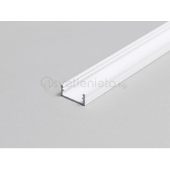 Бял LED профил BEGTON12 J/S 2000 за открит монтаж | Osvetlenieto.bg