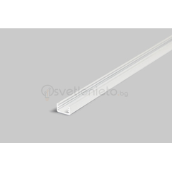 Бял LED профил за открит монтаж SLIM8 A/Z 2000 | Osvetlenieto.bg