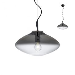 Полилей ABSOLUTE 01-1619 Redo 1X42W E27 D380 SMOKY GREY SHADOW | Osvetlenieto.bg