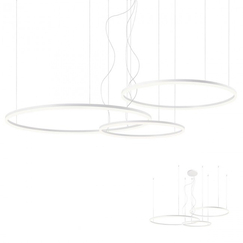 LED Полилей ORBIT 01-1924-DALI Redo 163W 4000K D1000+800+600 SAND WHITE | Osvetlenieto.bg