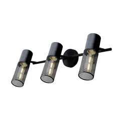 Аплик ALCATRAZ OD603S58BK Aca Lighting 3xE27 | Osvetlenieto.bg