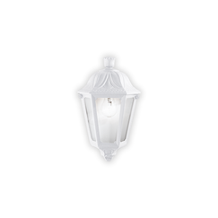 Фасаден аплик DAFNE AP1 SMALL BIANCO 120430 Ideal Lux 1xE27 IP55 | Osvetlenieto.bg
