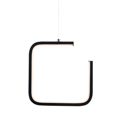 LED Пендел EUCLID-1 V27LEDP22BK Aca Lighting 8W 3000K | Osvetlenieto.bg