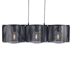 Полилей MORDOR HM843P85BK Aca Lighting 3xE27 | Osvetlenieto.bg