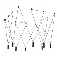Полилей TERES YL22P8BK Aca Lighting 8xG9 | Osvetlenieto.bg