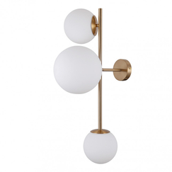 Аплик VAILANTE WL-31221-3-HBR Italux 1xE27+2xE14 | Osvetlenieto.bg