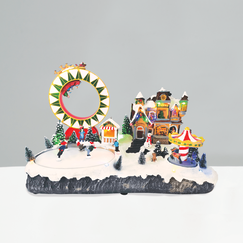 Коледна декорация SNOWY AMUSEMENT PARK X0324 Aca Lighting | Osvetlenieto.bg