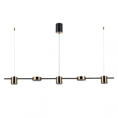 LED Полилей REMDAL PND-16374-5-BK-4K Italux 30W 4000K | Osvetlenieto.bg