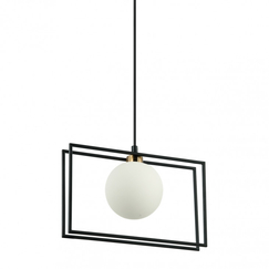 Пендел GROSETTA PND-53423-1-BK Italux 1xG9 | Osvetlenieto.bg