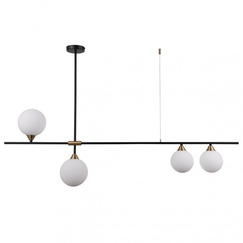 Полилей BELMONTE PND-9152-4-OPAL Italux 4xG9 | Osvetlenieto.bg