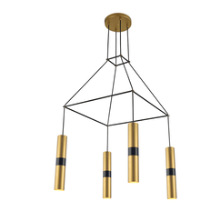 Полилей DA VINCI HM854P56BR Aca Lighting 4xGU10 | Osvetlenieto.bg