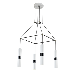 Полилей DA VINCI HM854P56WH Aca Lighting 4xGU10 | Osvetlenieto.bg