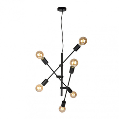 Полилей FERREIA PND-5986-6-BL Italux 6xE27 | Osvetlenieto.bg