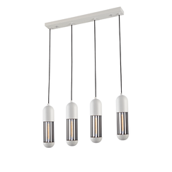 Полилей LAB HM174P65WH Aca Lighting 4xE27 | Osvetlenieto.bg