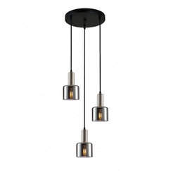 Полилей SANTIA PND-65342-3A-SC+SG Italux 3xE27 | Osvetlenieto.bg