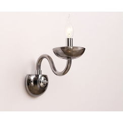 Аплик LUNARIA BLK82181WSGC Aca Lighting 1xE14 | Osvetlenieto.bg