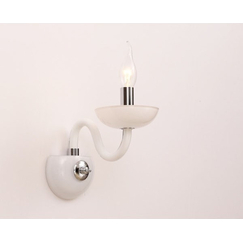 Аплик LUNARIA BLK82181WWC Aca Lighting 1xE14 | Osvetlenieto.bg