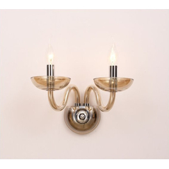 Аплик LUNARIA BLK82182WCNC Aca Lighting 2xE14 | Osvetlenieto.bg
