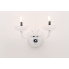 Аплик LUNARIA BLK82182WWC Aca Lighting 2xE14 | Osvetlenieto.bg