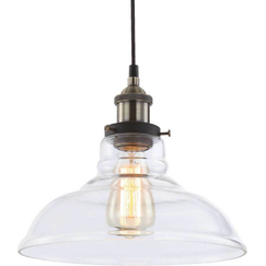 Пендел SMYRNA KS1295PCL1BK Aca Lighting 1xE27 | Osvetlenieto.bg