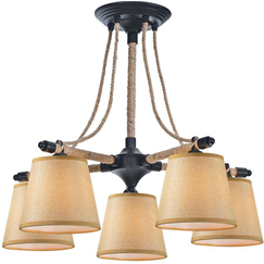 Полилей GAVDOS EG165075C Aca Lighting 5xE14 | Osvetlenieto.bg