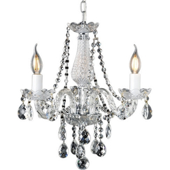 Полилей GLADIOLO BLK80413PCC Aca Lighting 3xE14 | Osvetlenieto.bg