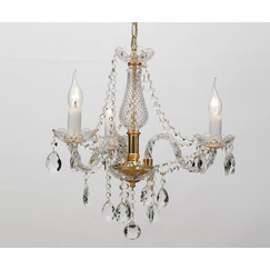 Полилей GLADIOLO BLK80413PCG Aca Lighting 3xE14 | Osvetlenieto.bg
