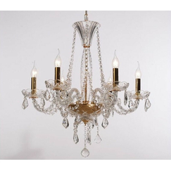 Полилей LILIUM BLK80046PCG Aca Lighting 6xE14 | Osvetlenieto.bg