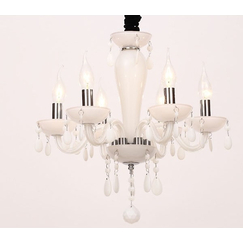 Полилей TULIA BLK82046PWC Aca Lighting 6xE14 | Osvetlenieto.bg