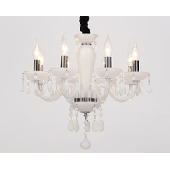 Полилей TULIA BLK82048PWC Aca Lighting 8xE14 | Osvetlenieto.bg